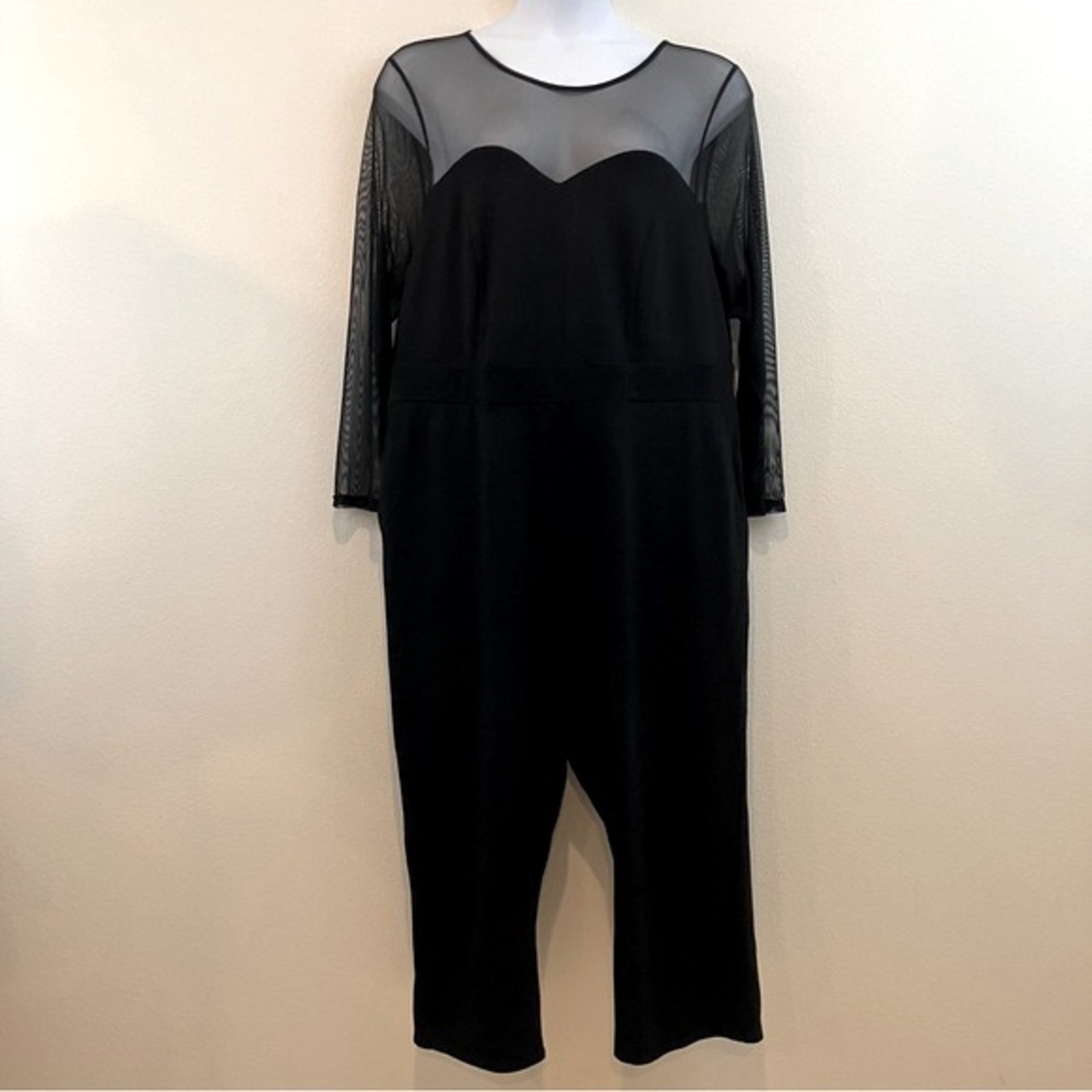Torrid | Evening Out Black Romper - Picture 2 of 11